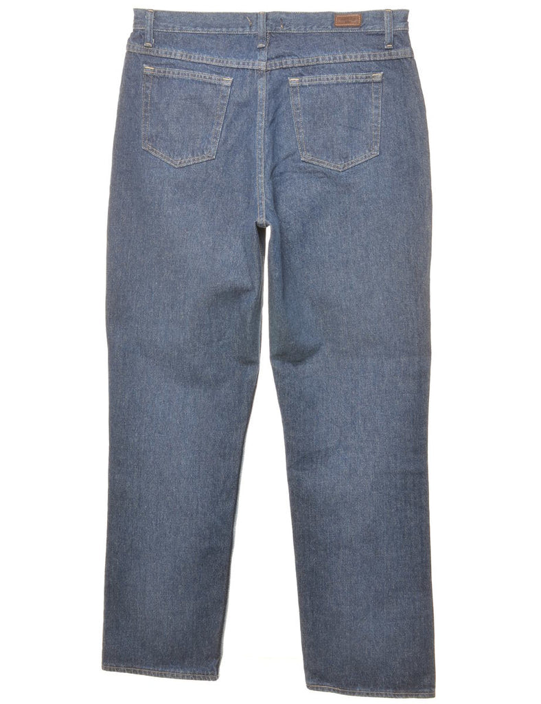 Tapered Lee Dark Wash Jeans - W35 L34