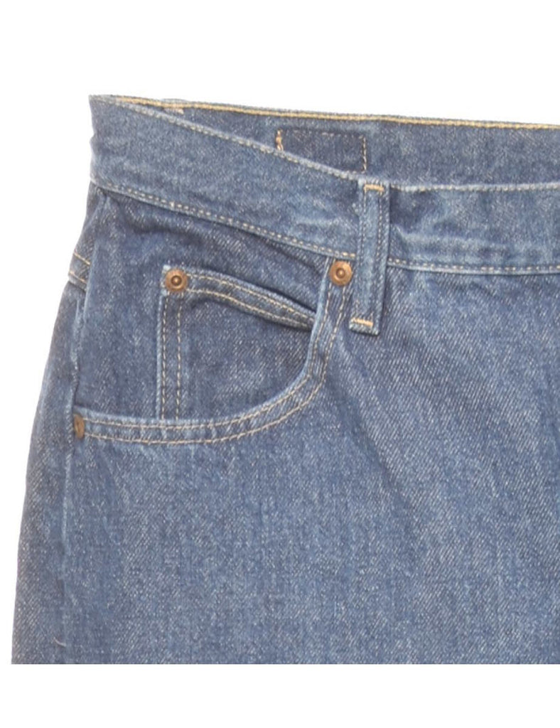 Tapered Lee Dark Wash Jeans - W35 L34