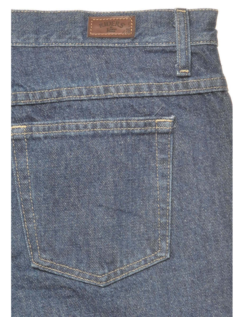 Tapered Lee Dark Wash Jeans - W35 L34
