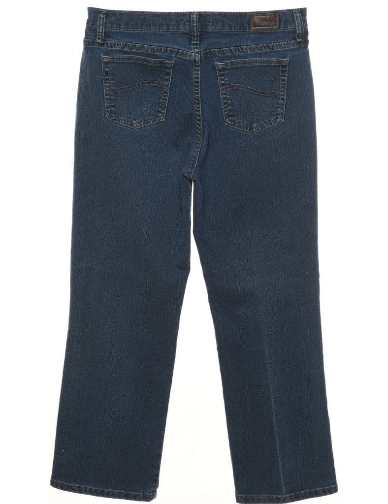 Tapered Medium Wash Lee Jeans - W32 L28