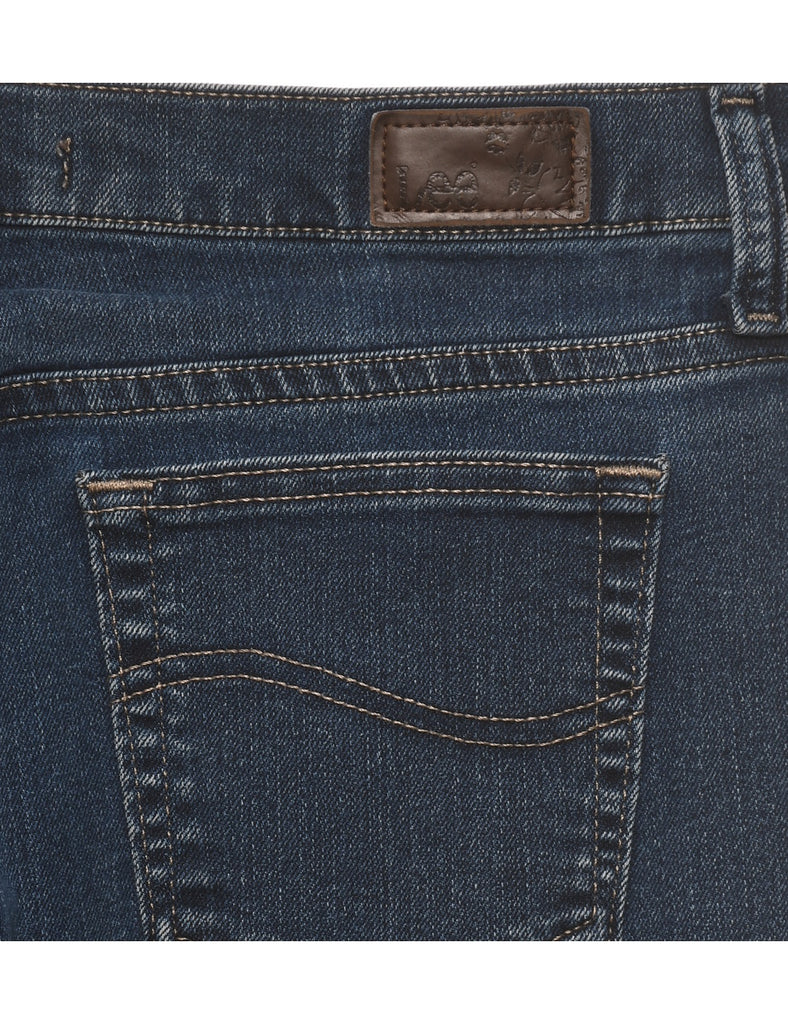Tapered Medium Wash Lee Jeans - W32 L28