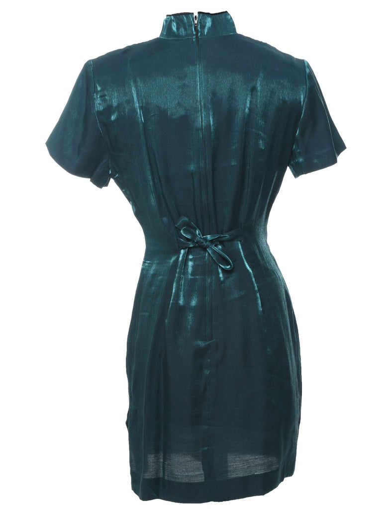 Teal Evening Dress - M