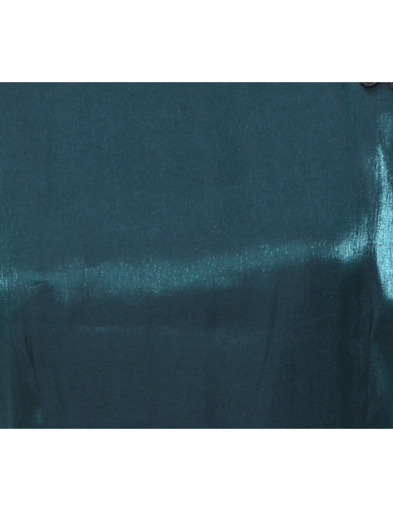 Teal Evening Dress - M