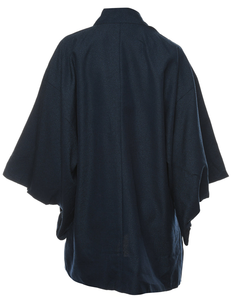 Teal Midi Length Kimono - L