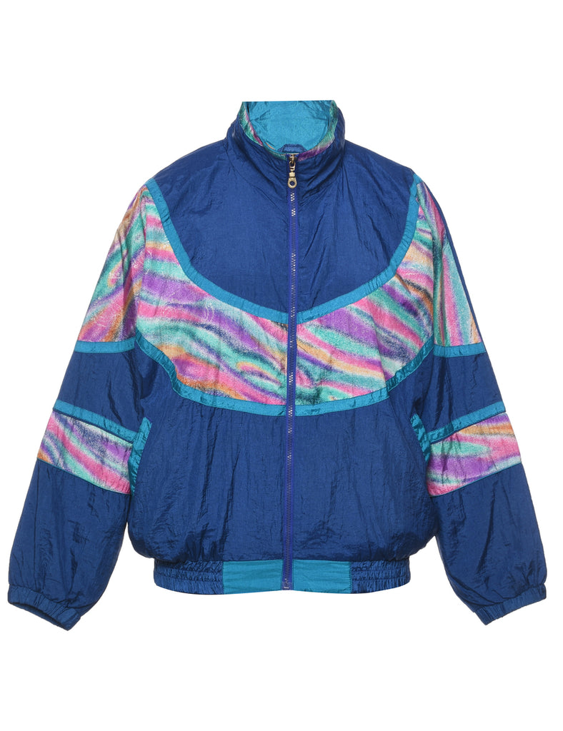 Teal Nylon Jacket - M