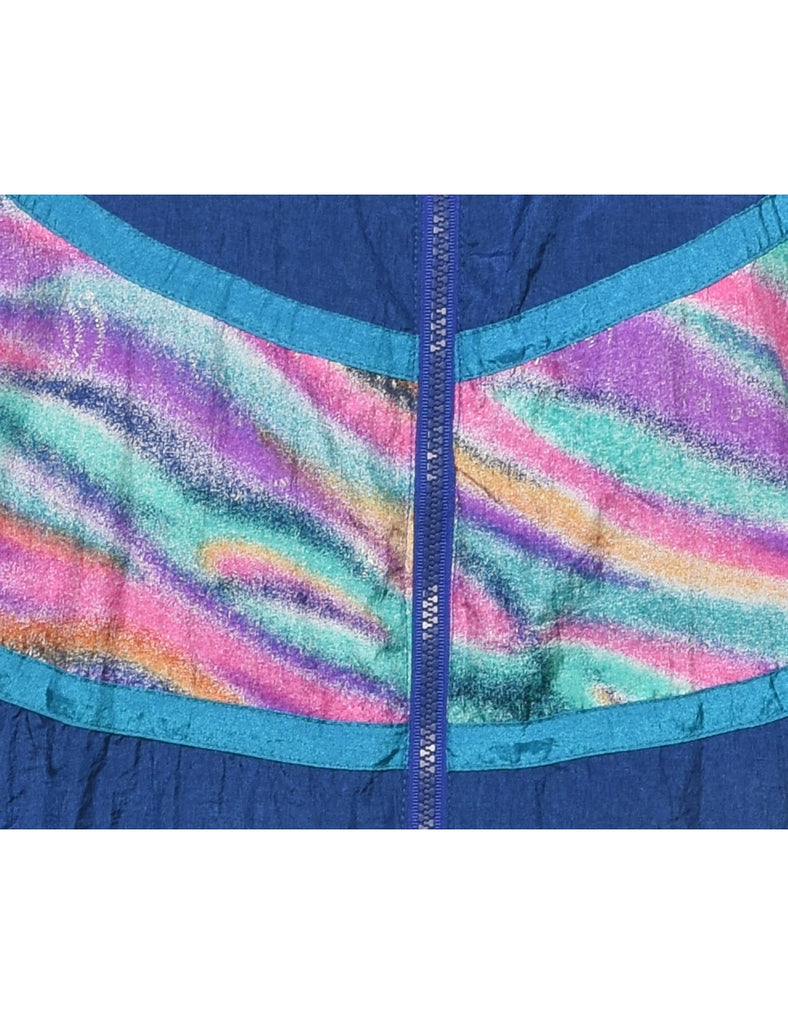 Teal Nylon Jacket - M
