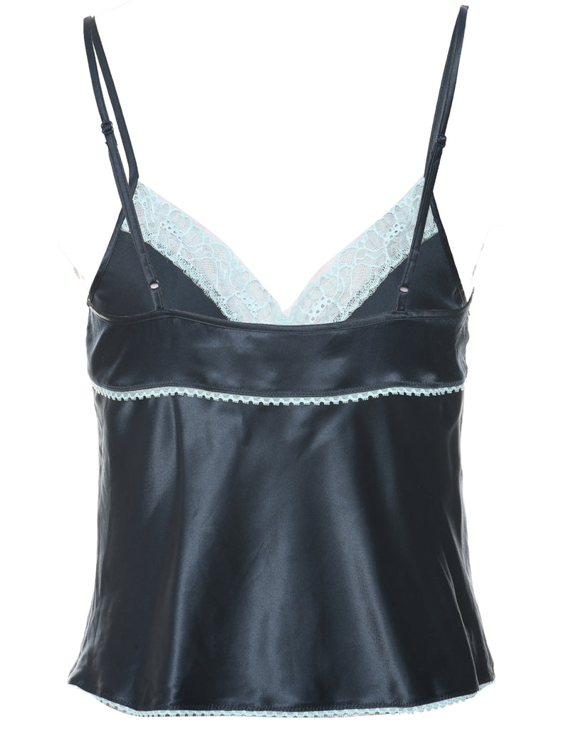 Teal Y2K Slip - S