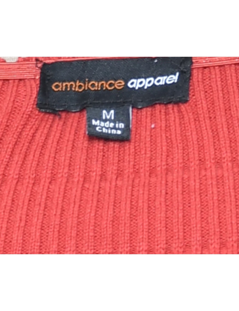 Terracotta Jumper - M