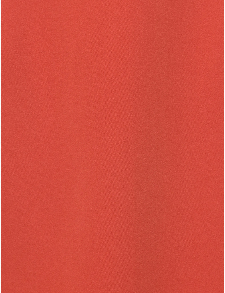 Terracotta Pencil Skirt - M