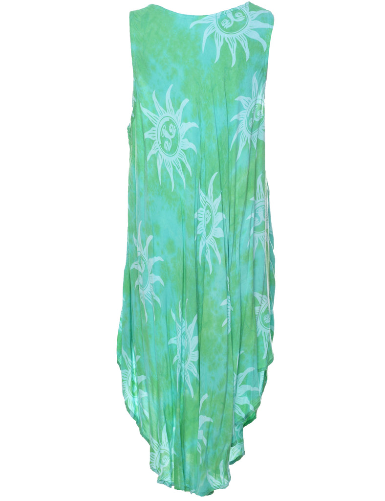 Tie-dye Effect Dress - XXL