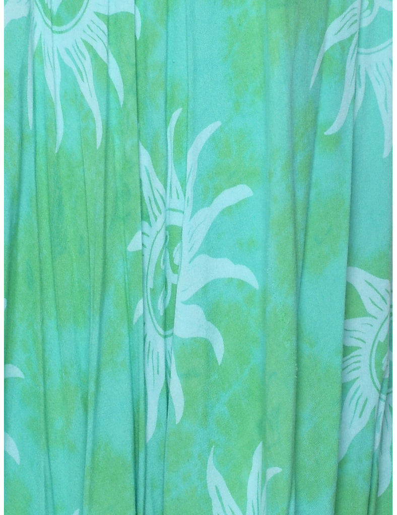 Tie-dye Effect Dress - XXL