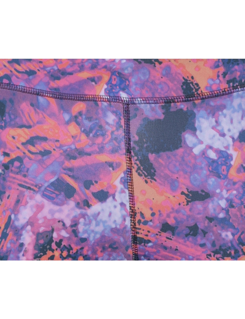 Tie-dye Effect Workout Pants - W26 L27