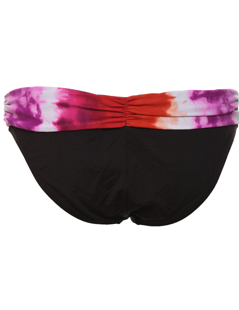 Tie Dyed Bikini Bottoms - L