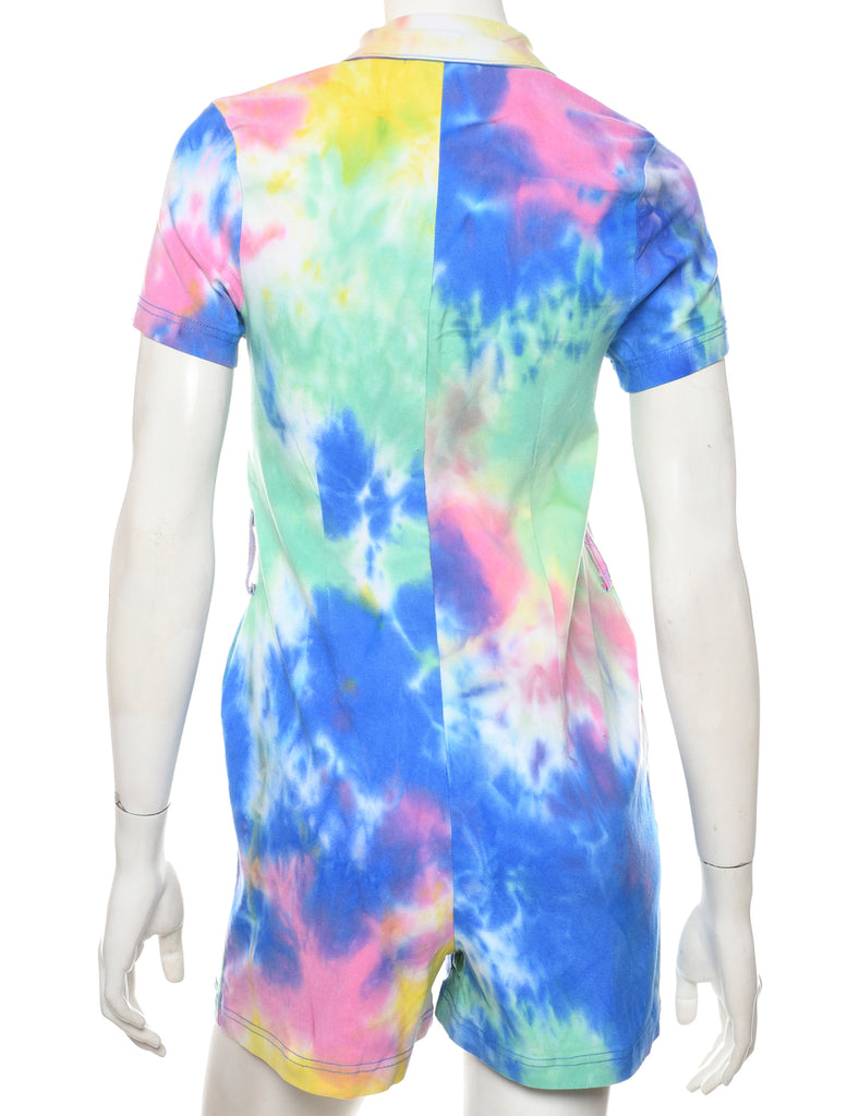 Tie Dyed Playsuit - M