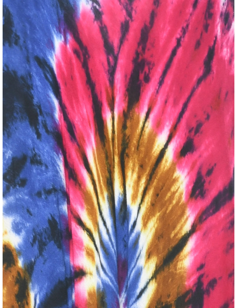 Tie Dyed Shift Dress - XL