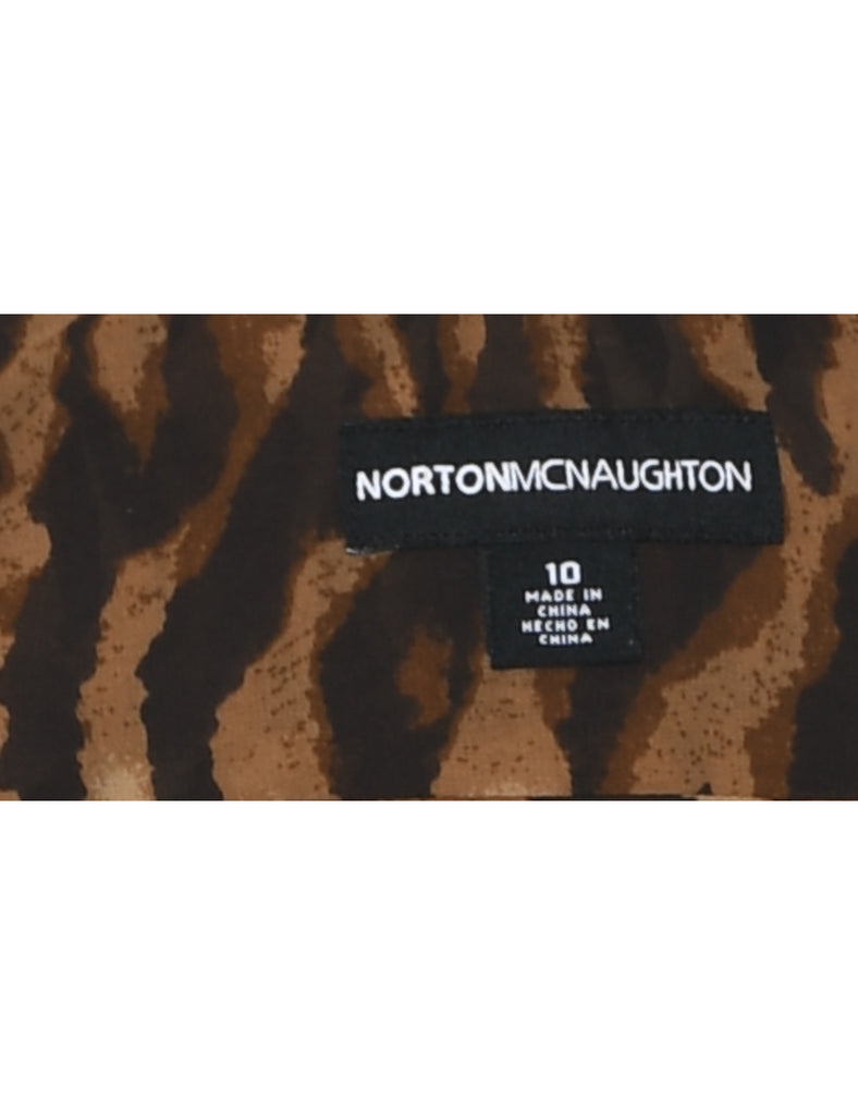 Tiger Print Shirt - L