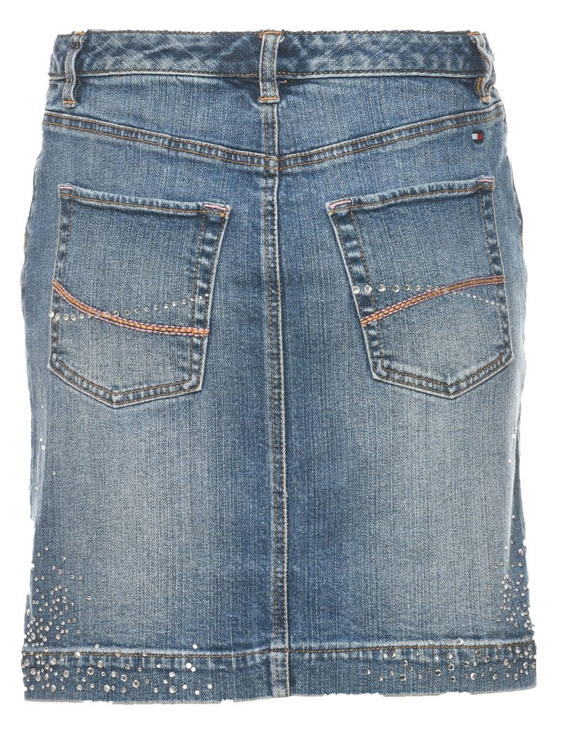 Tommy Hilfiger Denim Midi Skirt - M