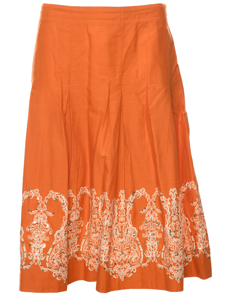 Tommy Hilfiger Flared Skirt - L