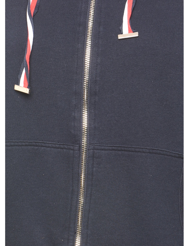 Tommy Hilfiger Hooded Navy & Red Sweatshirt - M