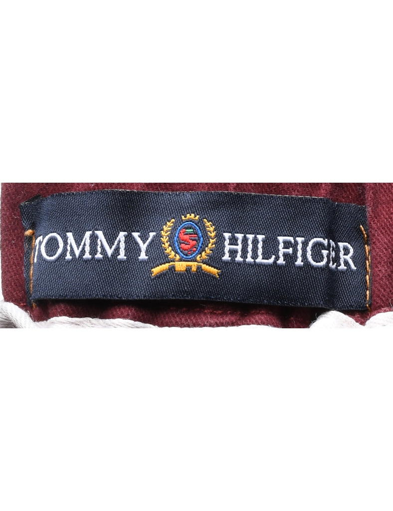 Tommy Hilfiger Maroon Trousers - W26 L31