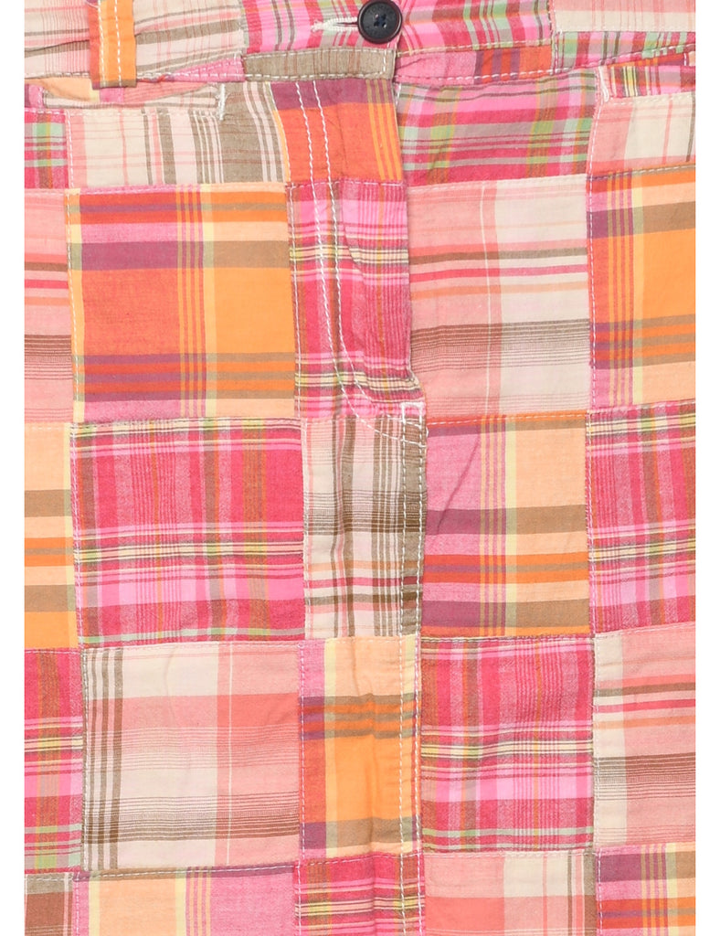 Tommy Hilfiger Patchwork Pencil Skirt - L