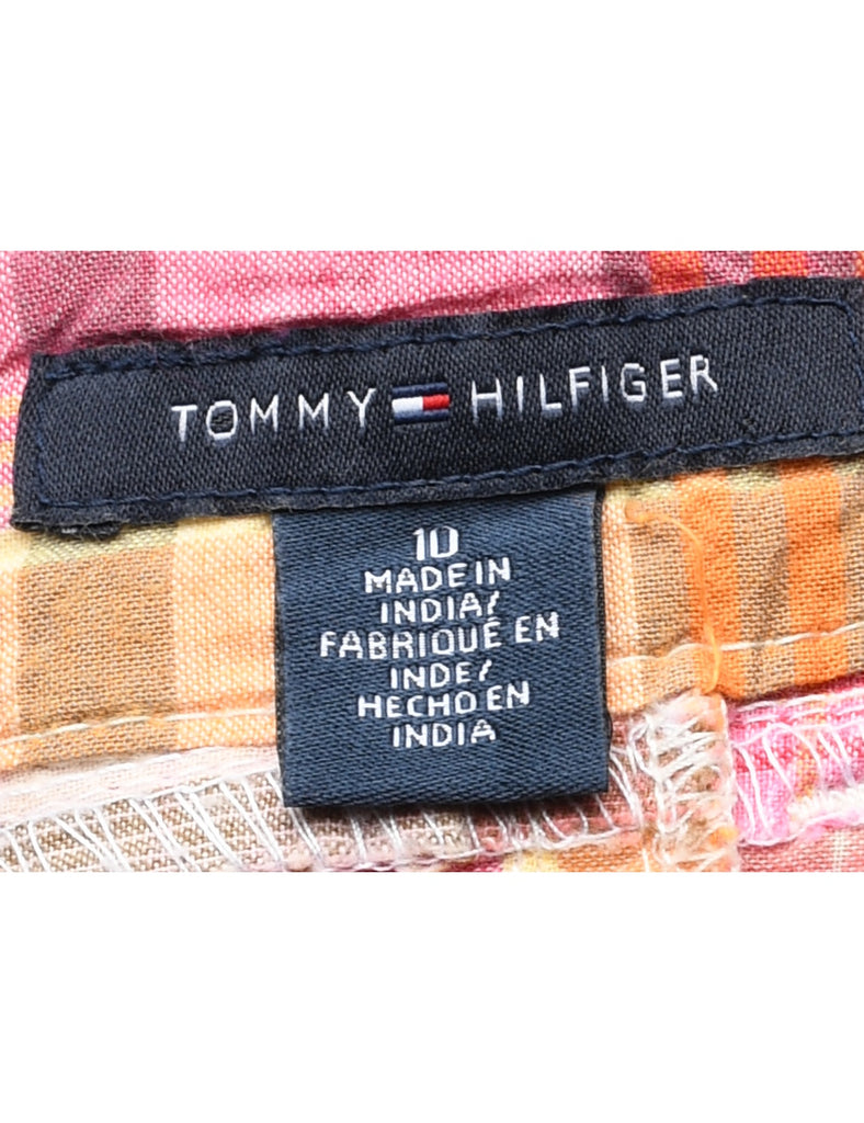Tommy Hilfiger Patchwork Pencil Skirt - L