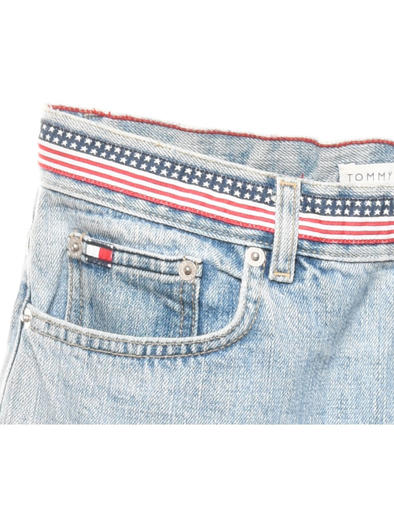 Tommy Hilfiger Straight-Fit Light Wash Jeans - W28 L30