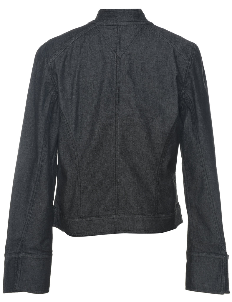 Tommy Hilfiger Zip-Front Denim Jacket - M