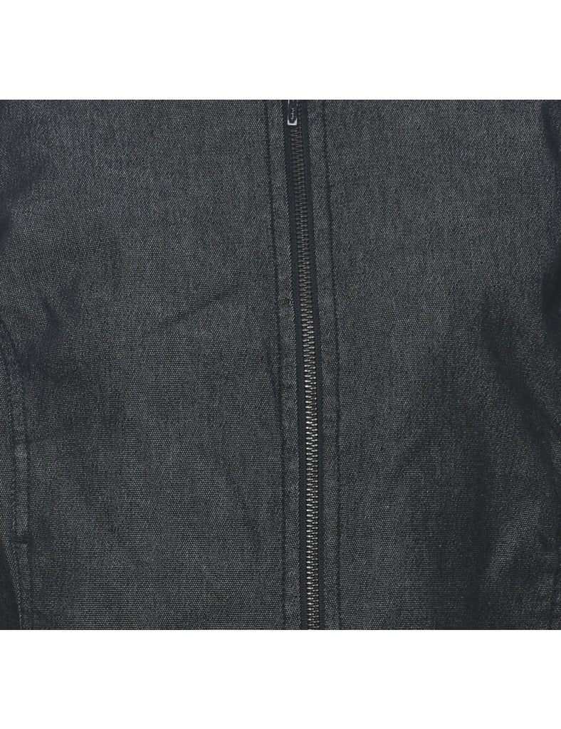 Tommy Hilfiger Zip-Front Denim Jacket - M