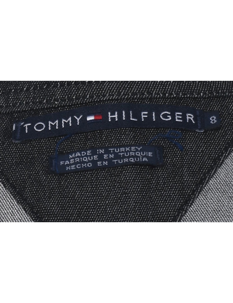 Tommy Hilfiger Zip-Front Denim Jacket - M