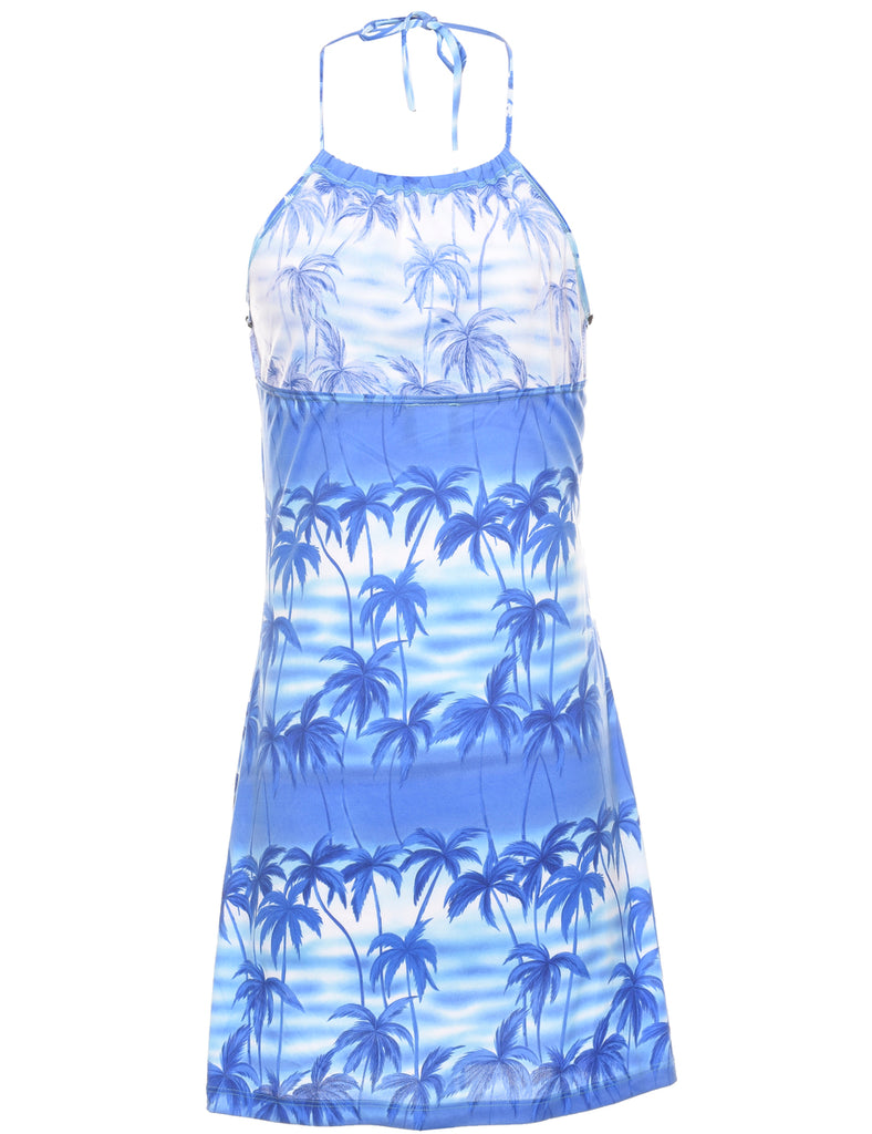 Tropical Print Dress - S