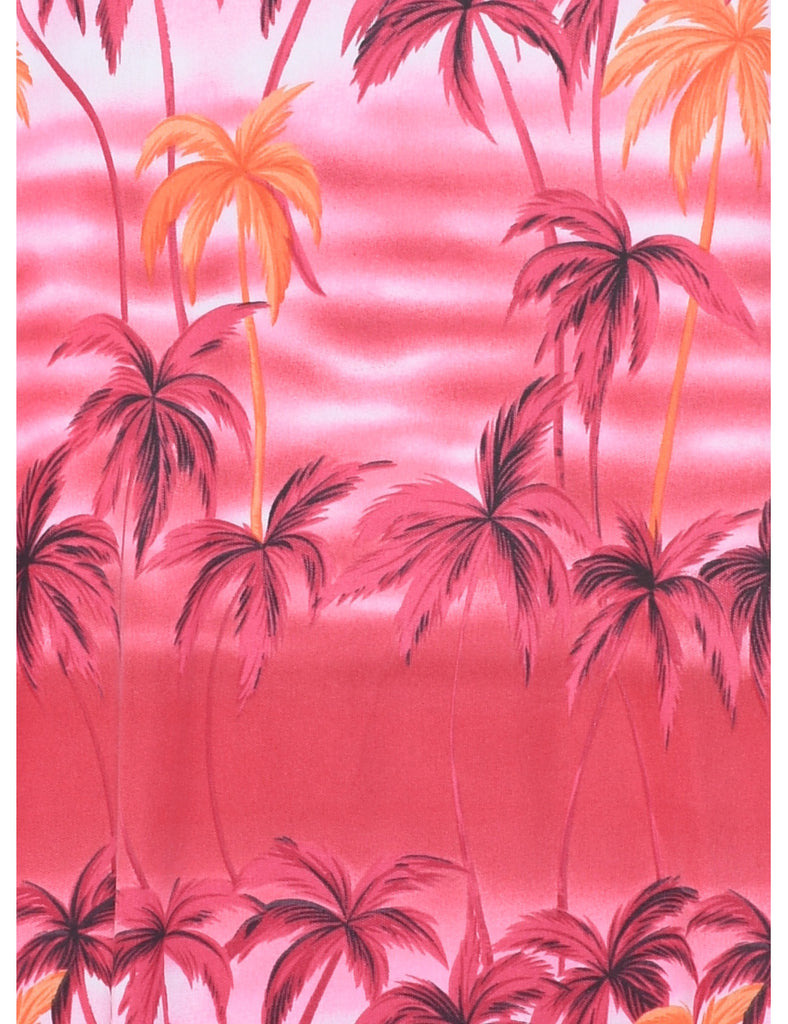 Tropical Print Dress - XL