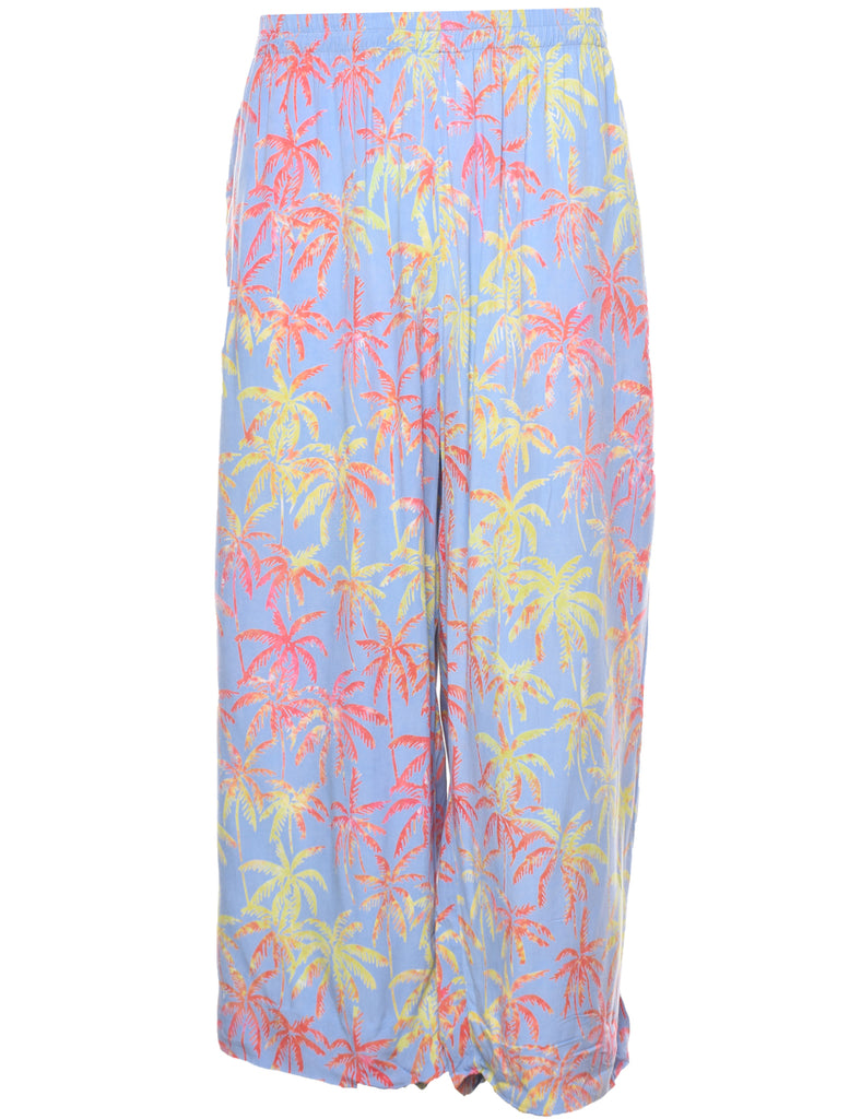 Tropical Printed Trousers - W31 L27