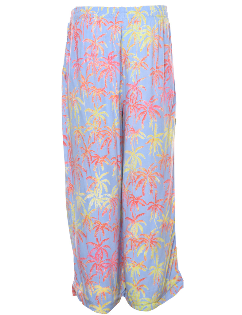 Tropical Printed Trousers - W31 L27