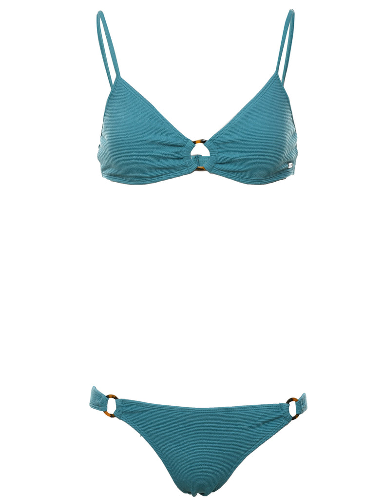 Turquoise Ring Detail Bikini  - M