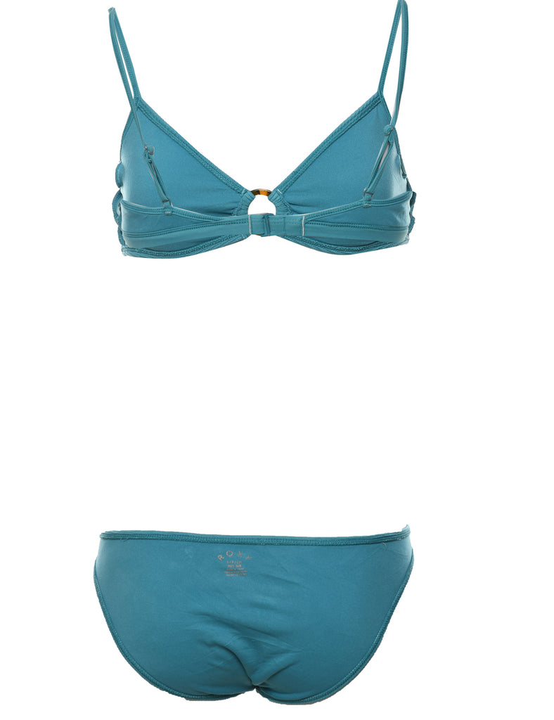 Turquoise Ring Detail Bikini  - M