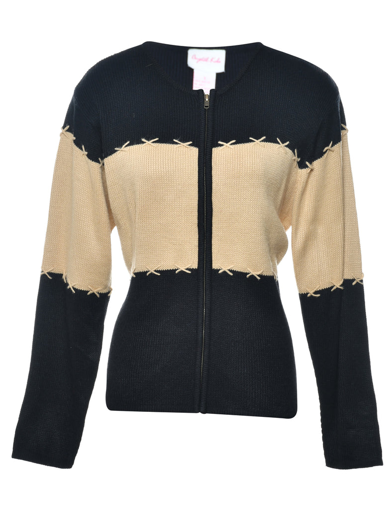 Two Tone Cardigan - S