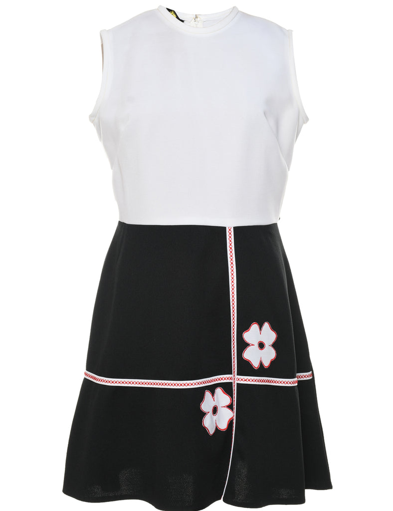 Two Tone Dress - L