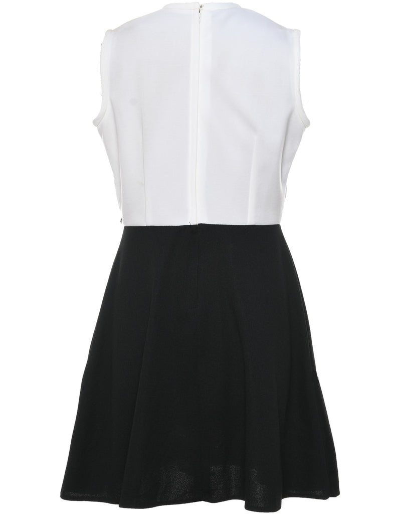 Two Tone Dress - L