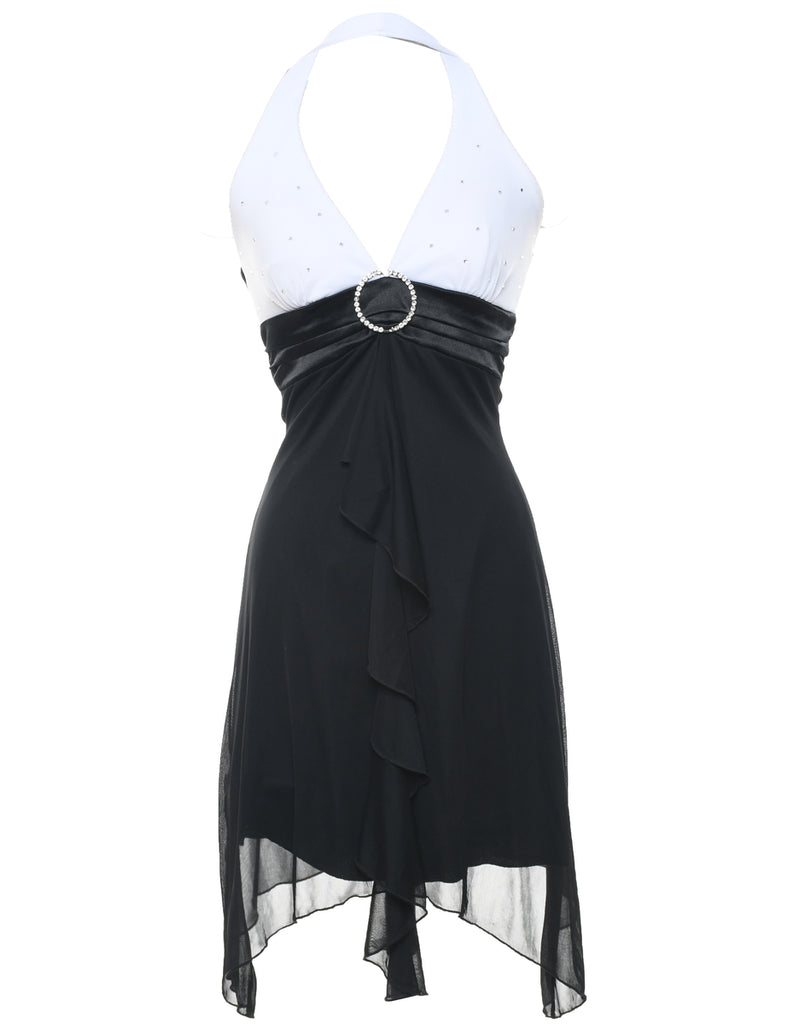 Two Tone Evening Dress - XS