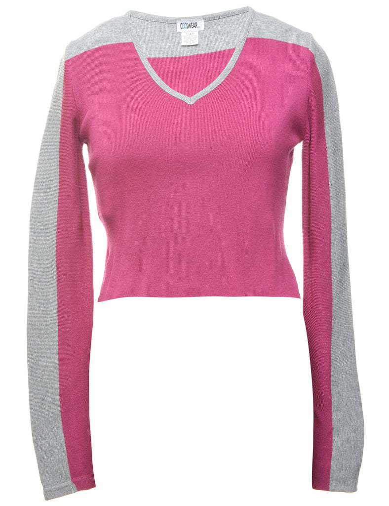 Two Tone Jumper - S
