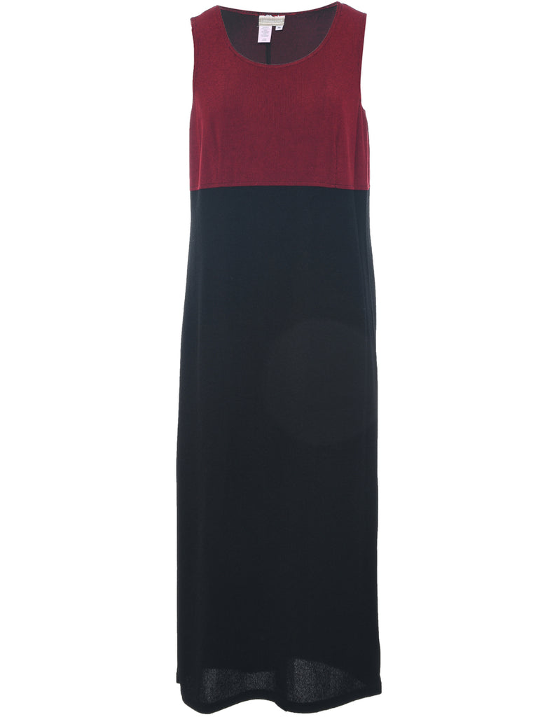 Two Tone Maxi Dress - XL