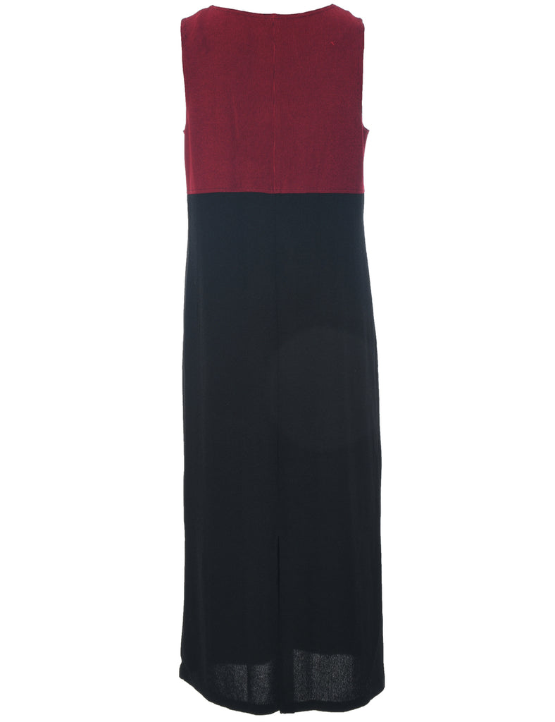 Two Tone Maxi Dress - XL