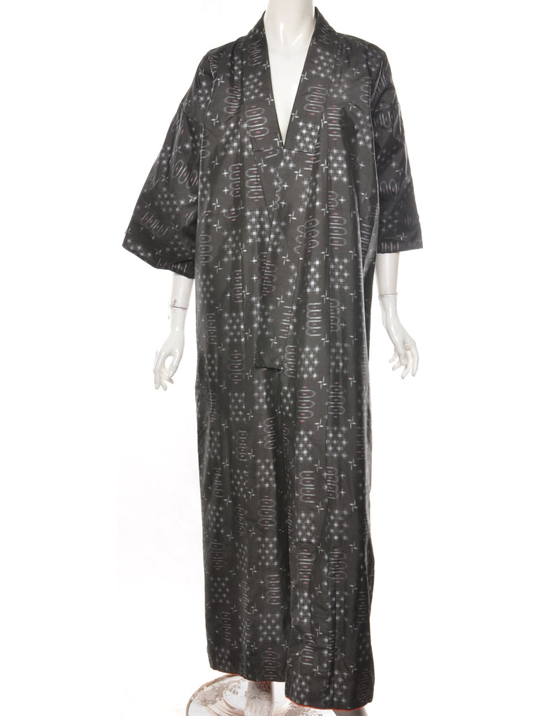 Unique Full Length Kimono - L