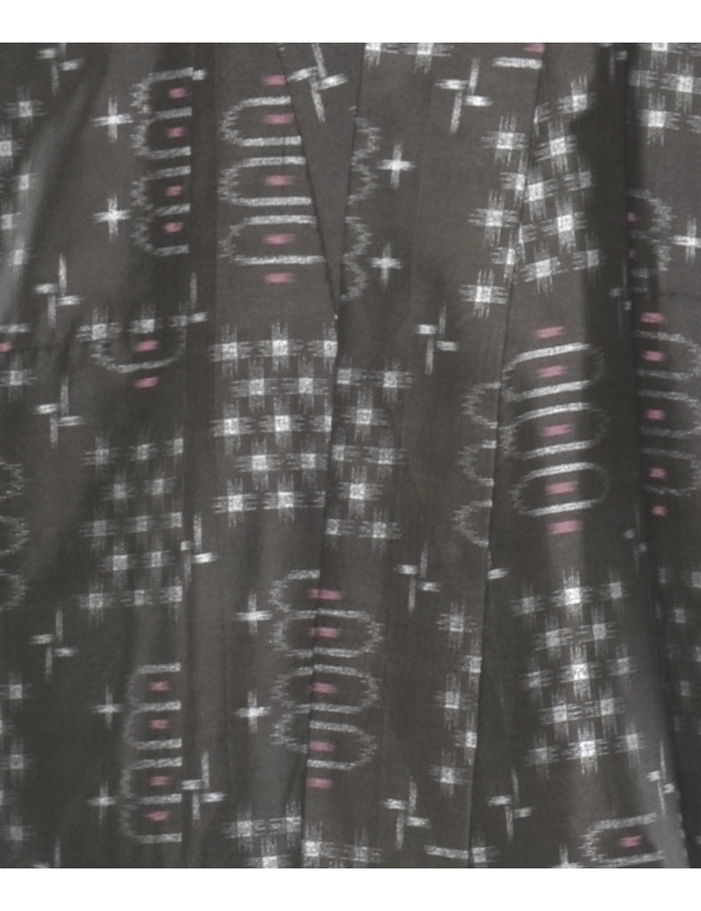 Unique Full Length Kimono - L