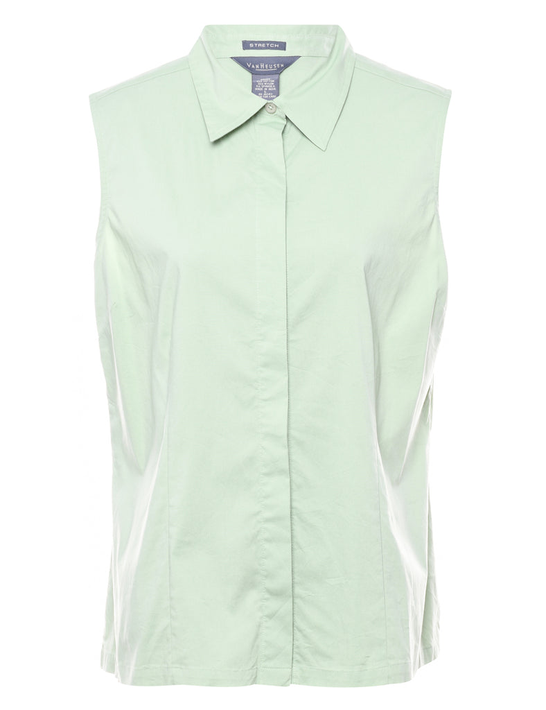 Van Heusen Sleeveless Shirt - L