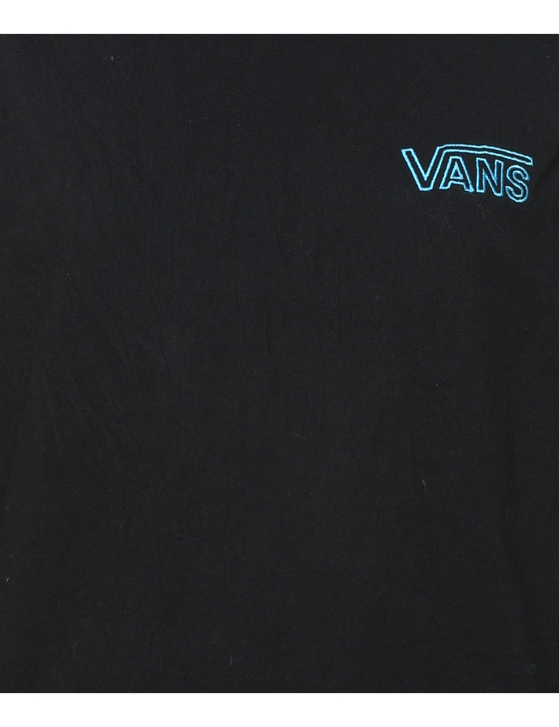Vans Cropped Floral Printed T-shirt - M