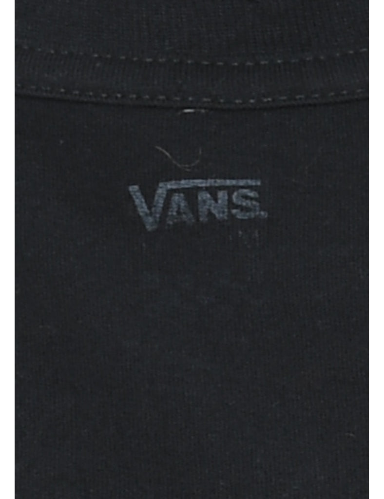 Vans Cropped Floral Printed T-shirt - M