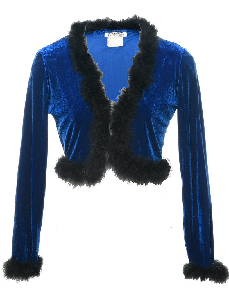 Velvet Bolero Jacket - S