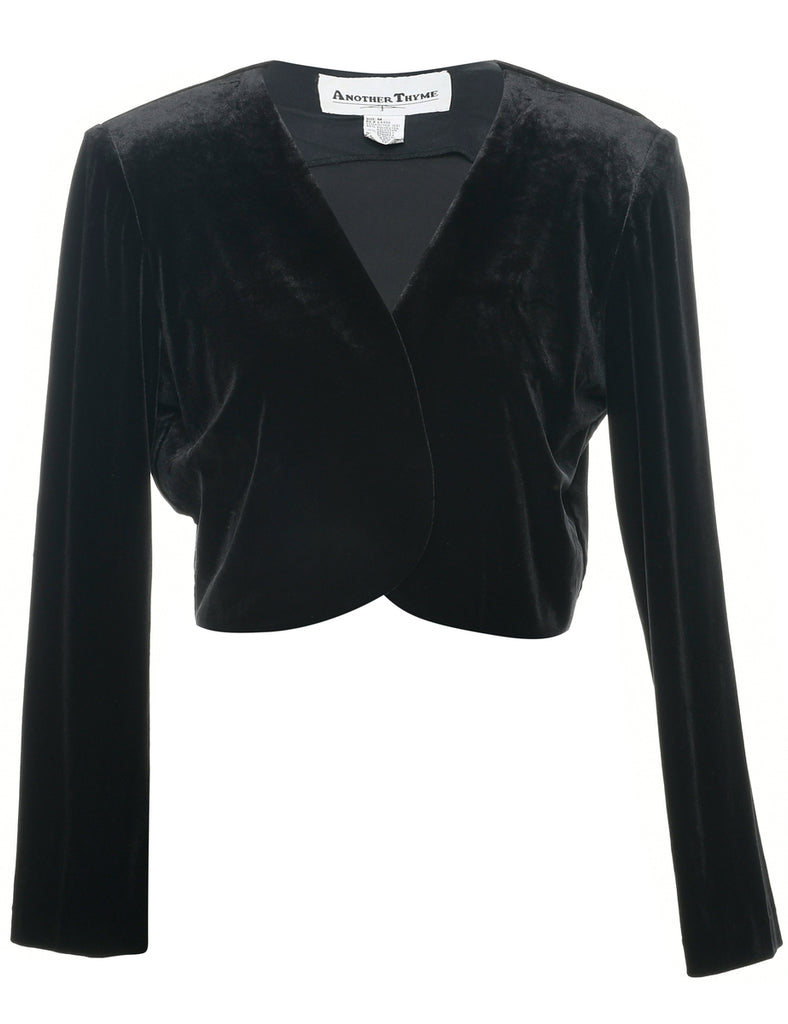 Velvet Bolero Jacket - M